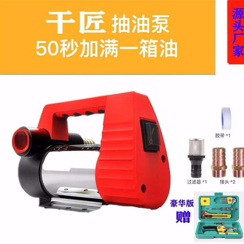 高效便捷的電動(dòng)抽油泵 12V/24V/220V多電壓選擇，滿(mǎn)足多樣化需求